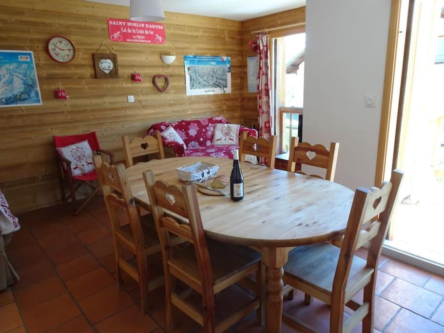 Villa Chalet La Ruche à Saint-Sorlin-dʼArves Extérieur photo